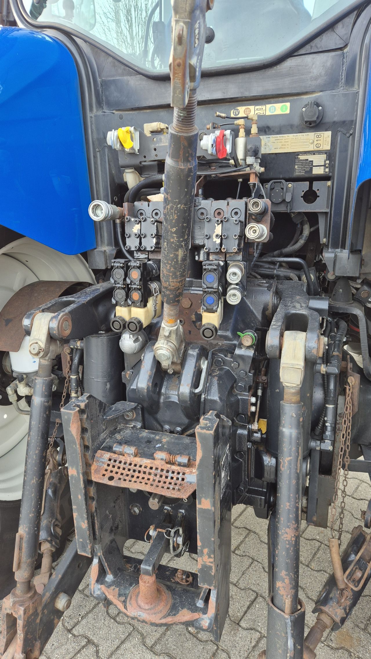 New Holland T7040 PC 40Kmh eco, Lucht, geveerde vooras en cabine