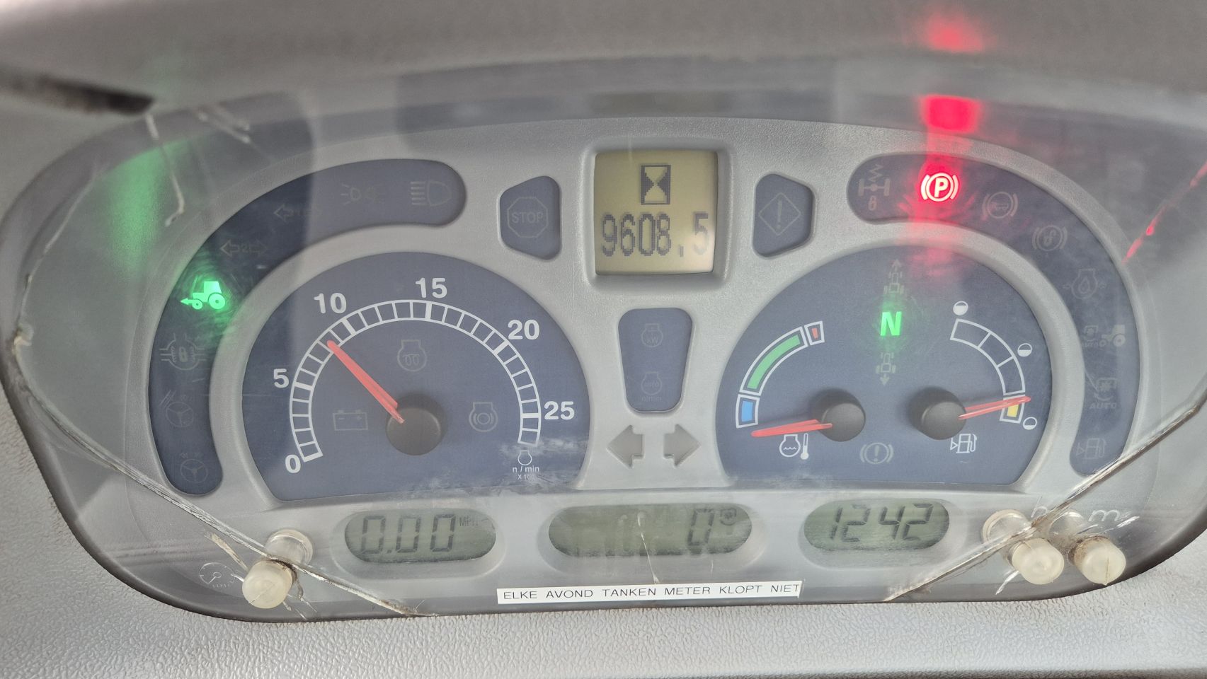 New Holland T7040 PC 40Kmh eco, Lucht, geveerde vooras en cabine