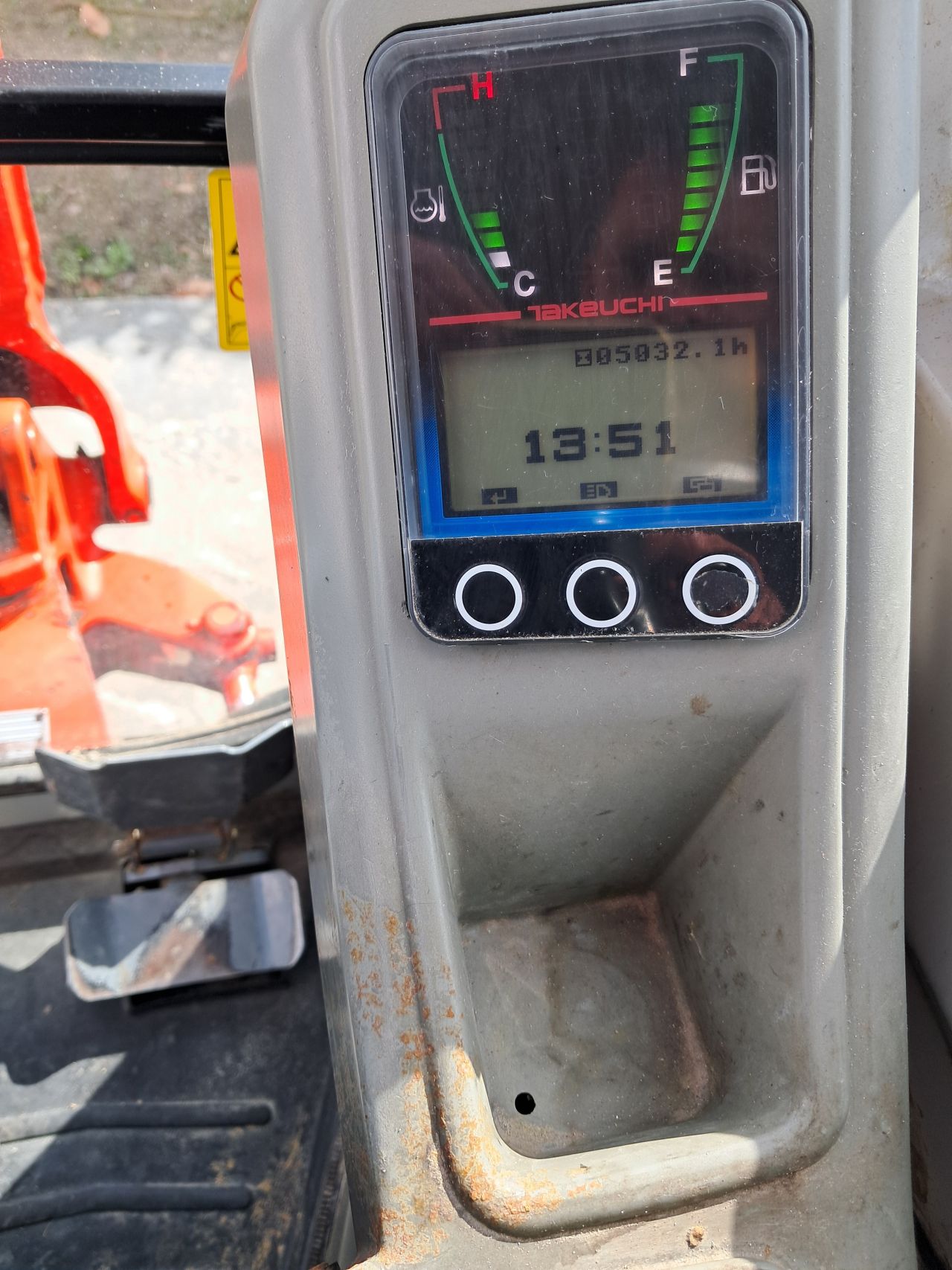 Minigraver Takeuchi TB216 ( Bj 2015 ) Graafmachine / Minikraan