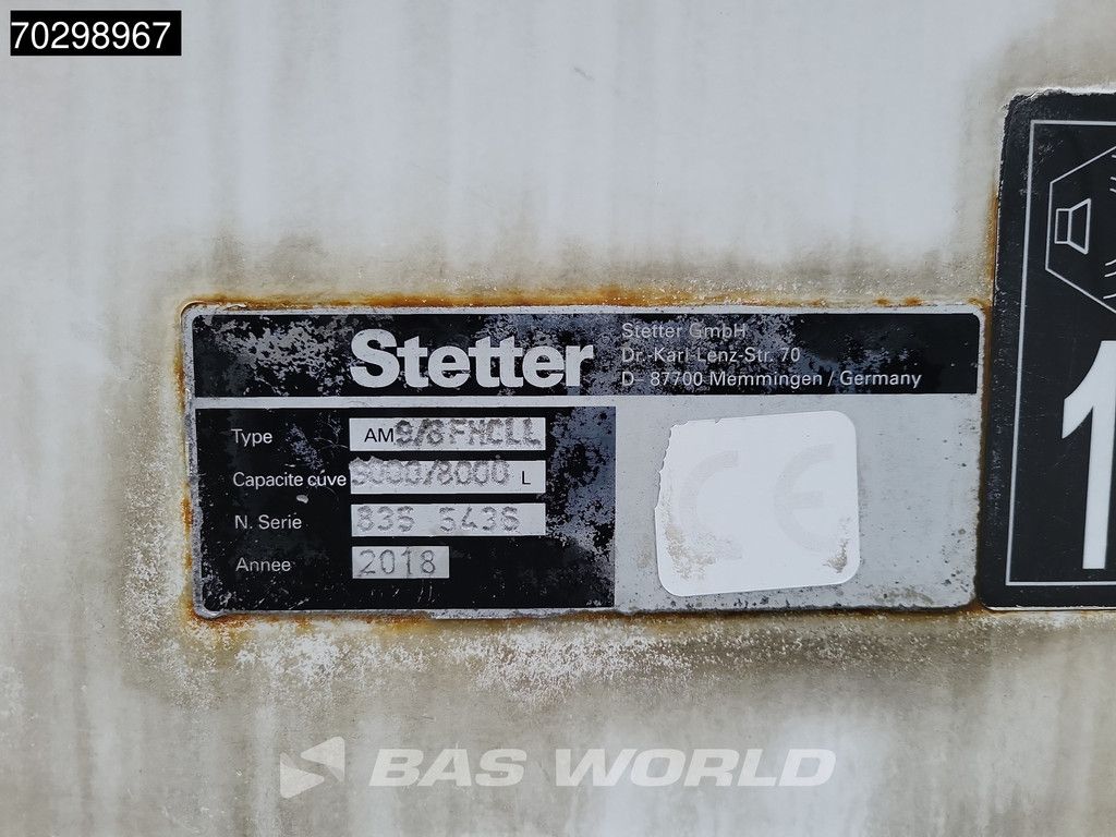 Renault C C 380 8X4 9m3 Schwing Stetter mixer Steelsuspension Automatic Euro 6