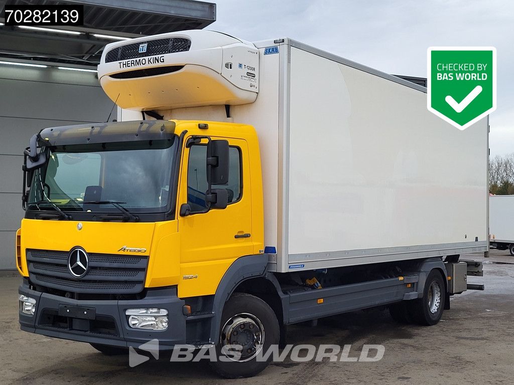 Mercedes Atego Atego 1524 4X2 16tonner Thermo King T-1200R cooler 1500kg Ladebordwand Automatic