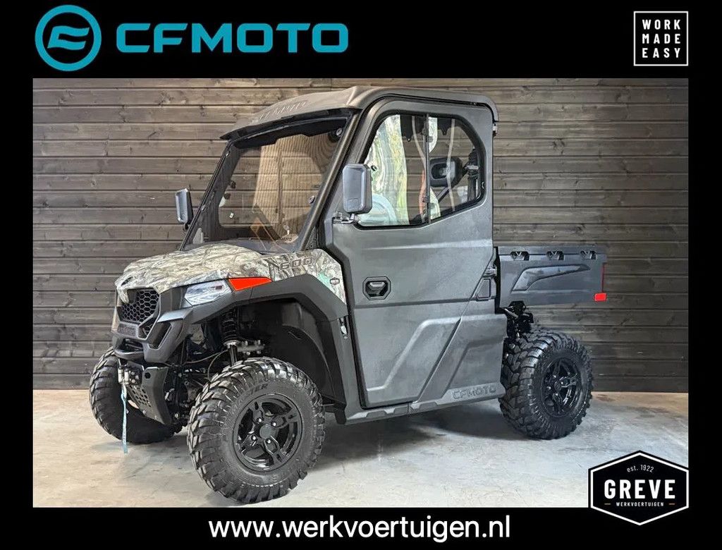 CFMOTO UFORCE 600 4x4 | stuurbekrachtiging | 4X4 | Lier |