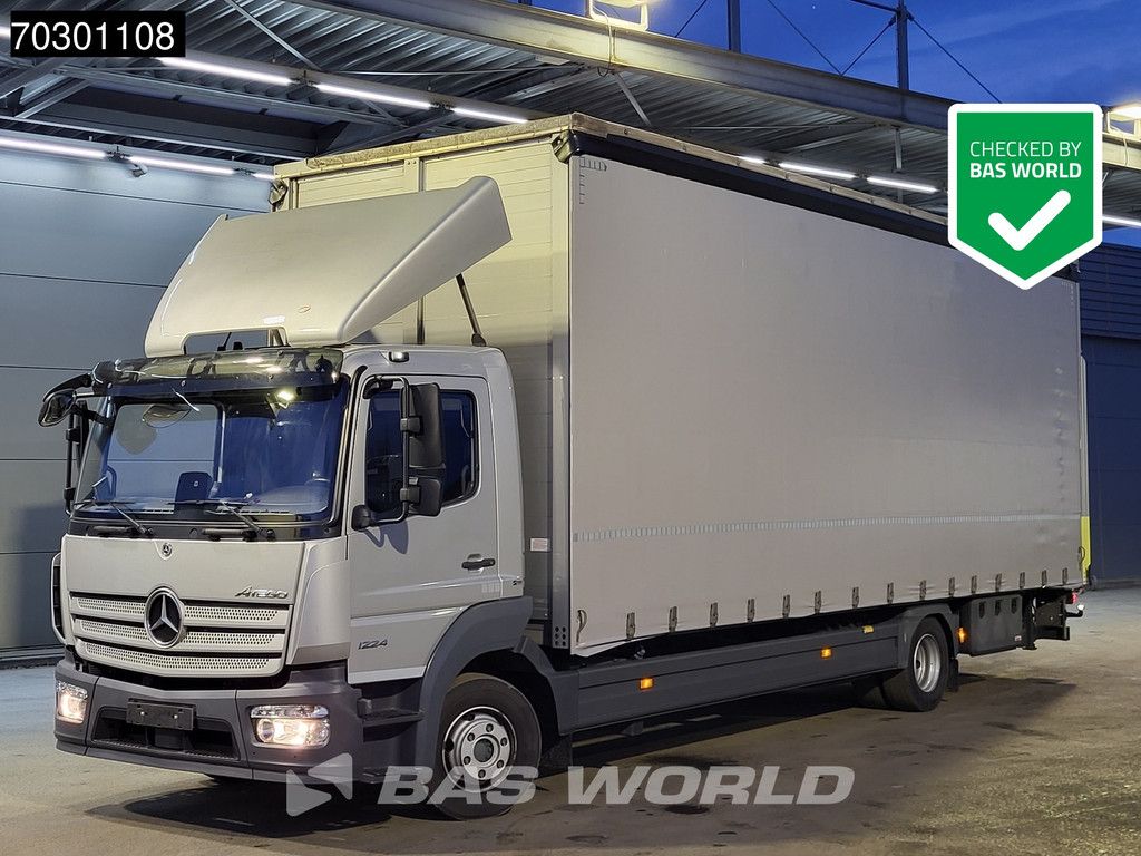 Mercedes Atego 1224 4X2 280cm height box 1500kg Ladebordwand Automatic Euro 6