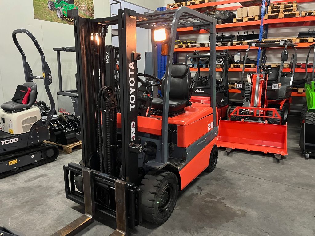 TOYOTA FBMF20 Elektrische heftruck met freelift en sideshift