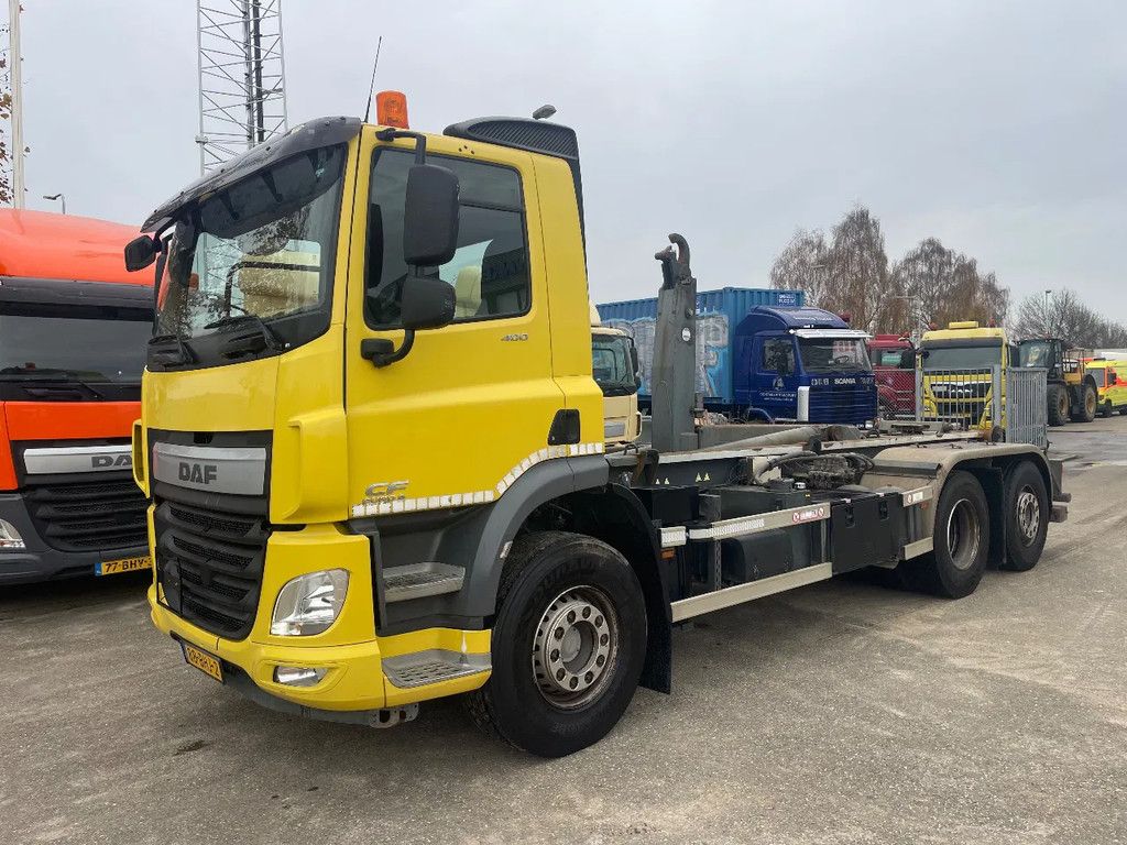 DAF CF 400 VDL haaksysteem 26 T 6x2 stuuras EURO 6 !