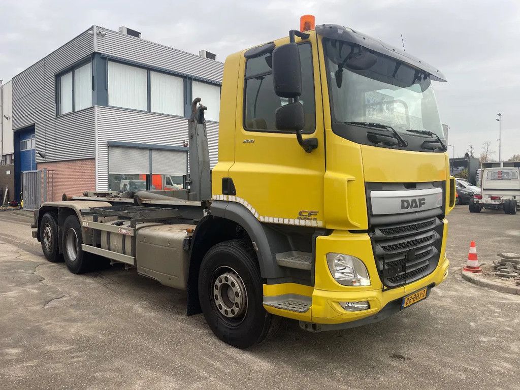 DAF CF 400 VDL haaksysteem 26 T 6x2 stuuras EURO 6 !