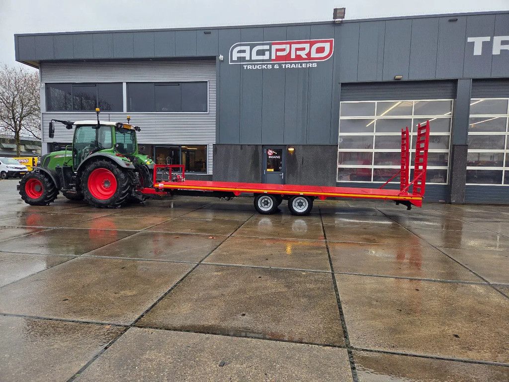 AGPRO 2 as middenas oprij aanhangerLANGZAAMVERKEER KENT zeer nette staat!