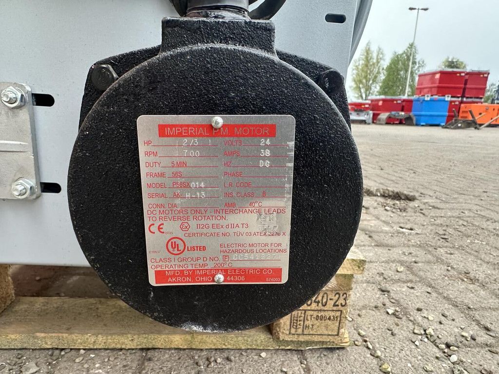 Electrisch haspel 24V - Nieuw