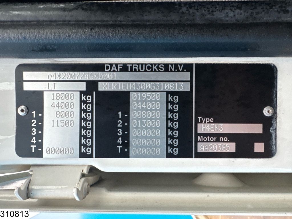 DAF XF 480 EURO 6d, ACC