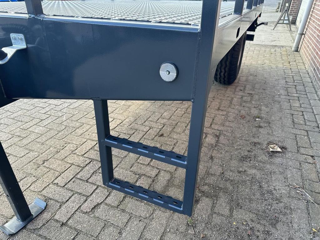 Bakkenwagen voor achter een kraan/shovel