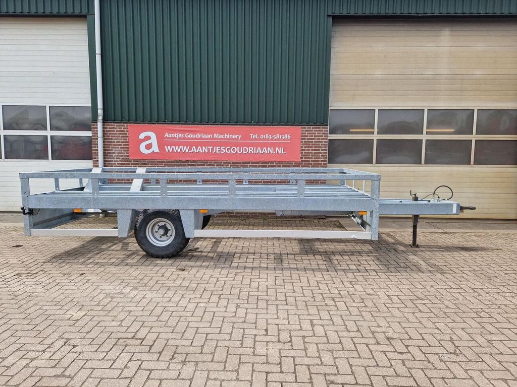 Verzinkte bakkenwagen - Gebruikt