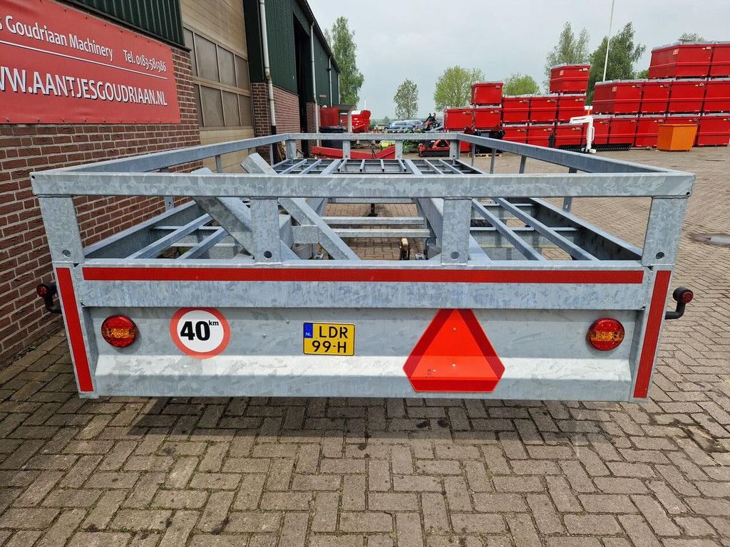 Verzinkte bakkenwagen - Gebruikt