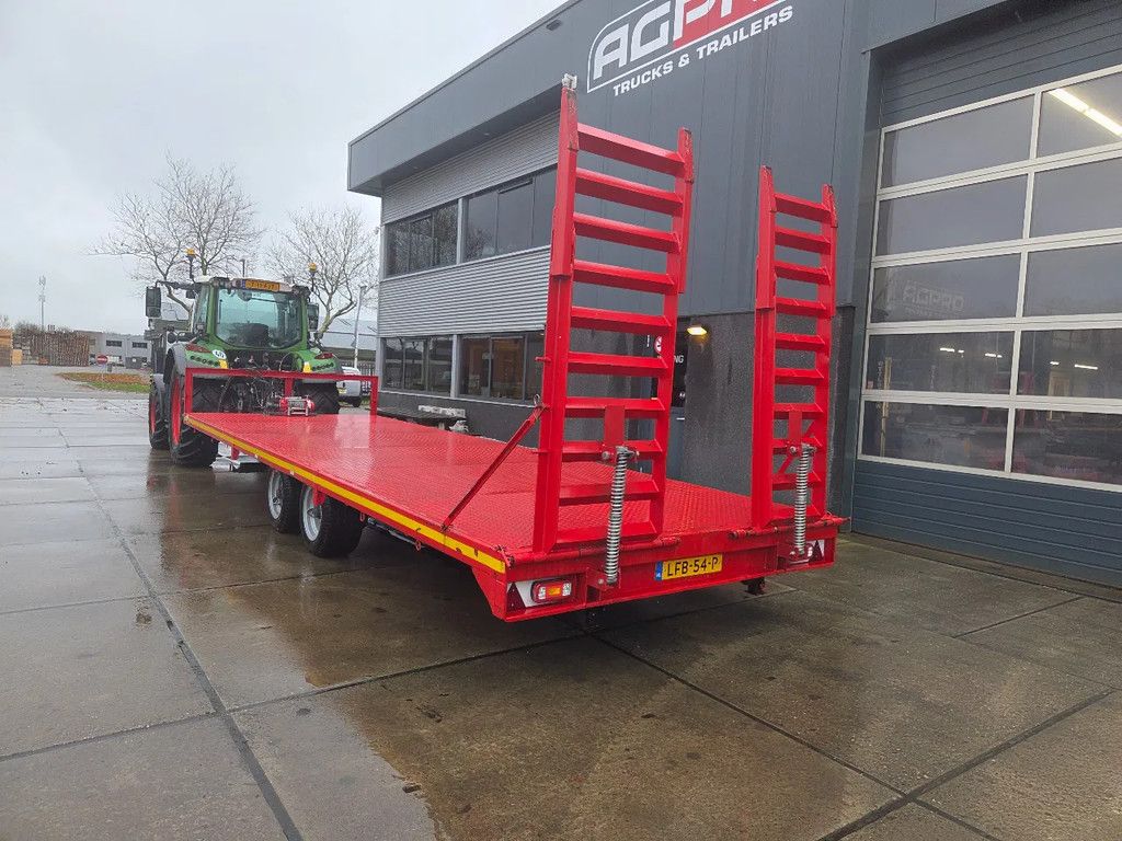 AGPRO 2 as middenas oprij aanhangerLANGZAAMVERKEER KENT zeer nette staat!