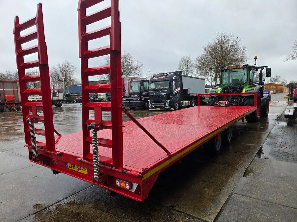 AGPRO 2 as middenas oprij aanhangerLANGZAAMVERKEER KENT zeer nette staat!