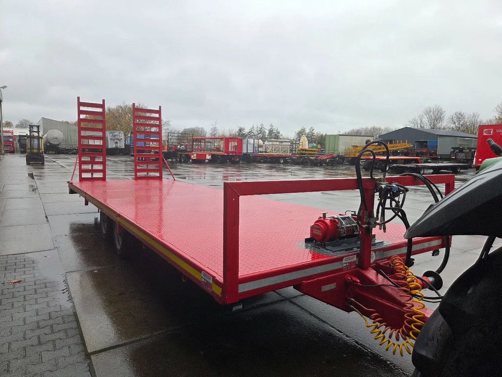 AGPRO 2 as middenas oprij aanhangerLANGZAAMVERKEER KENT zeer nette staat!