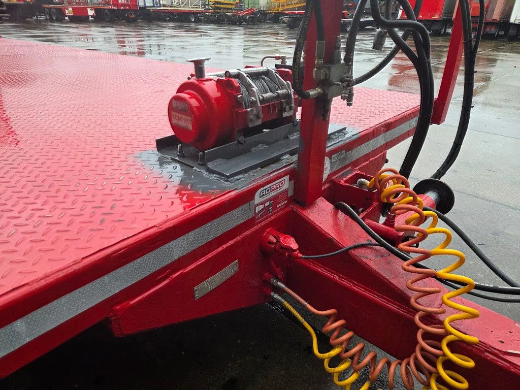 AGPRO 2 as middenas oprij aanhangerLANGZAAMVERKEER KENT zeer nette staat!