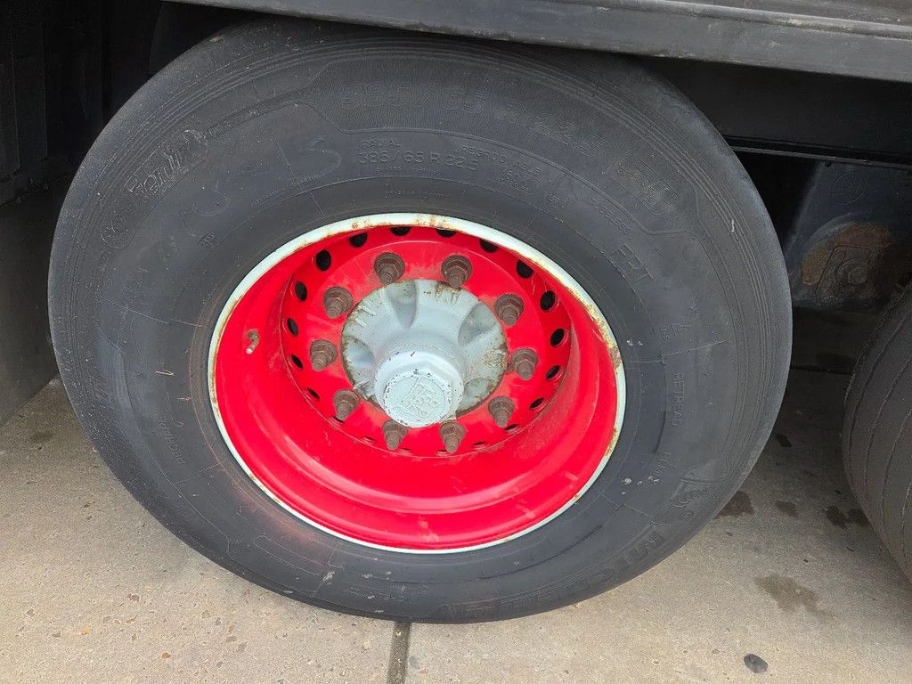 Krone 3 as schuifzeil drum brake's HH-vloer 3 stuks