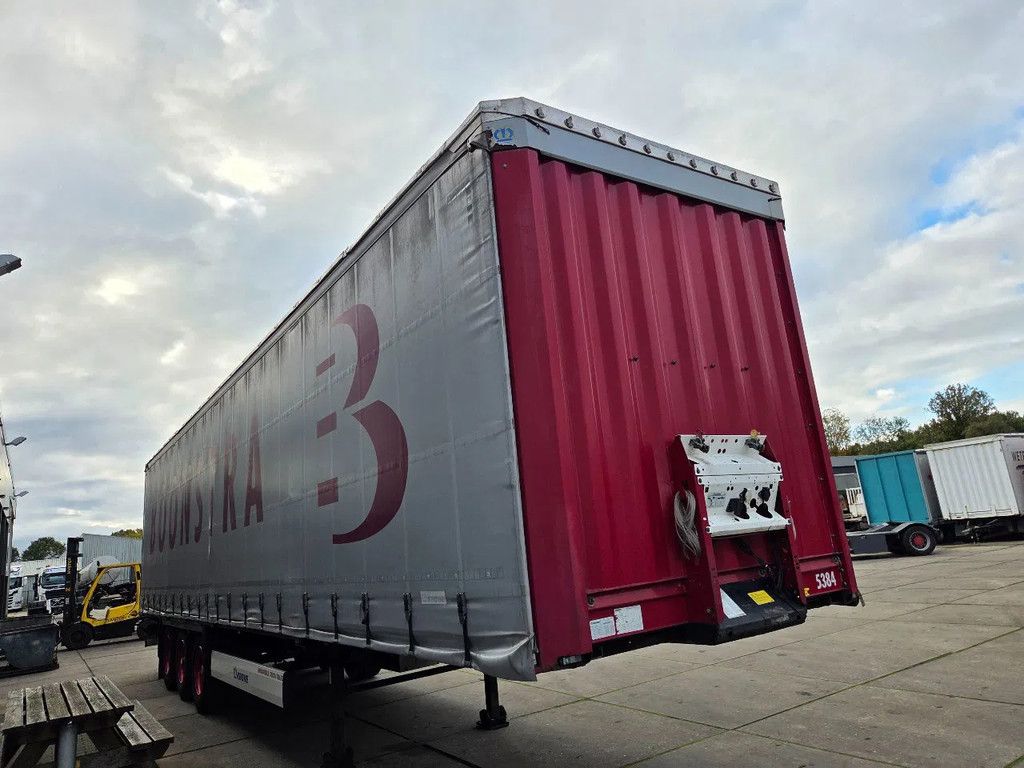 Krone 3 as schuifzeil drum brake's HH-vloer 3 stuks