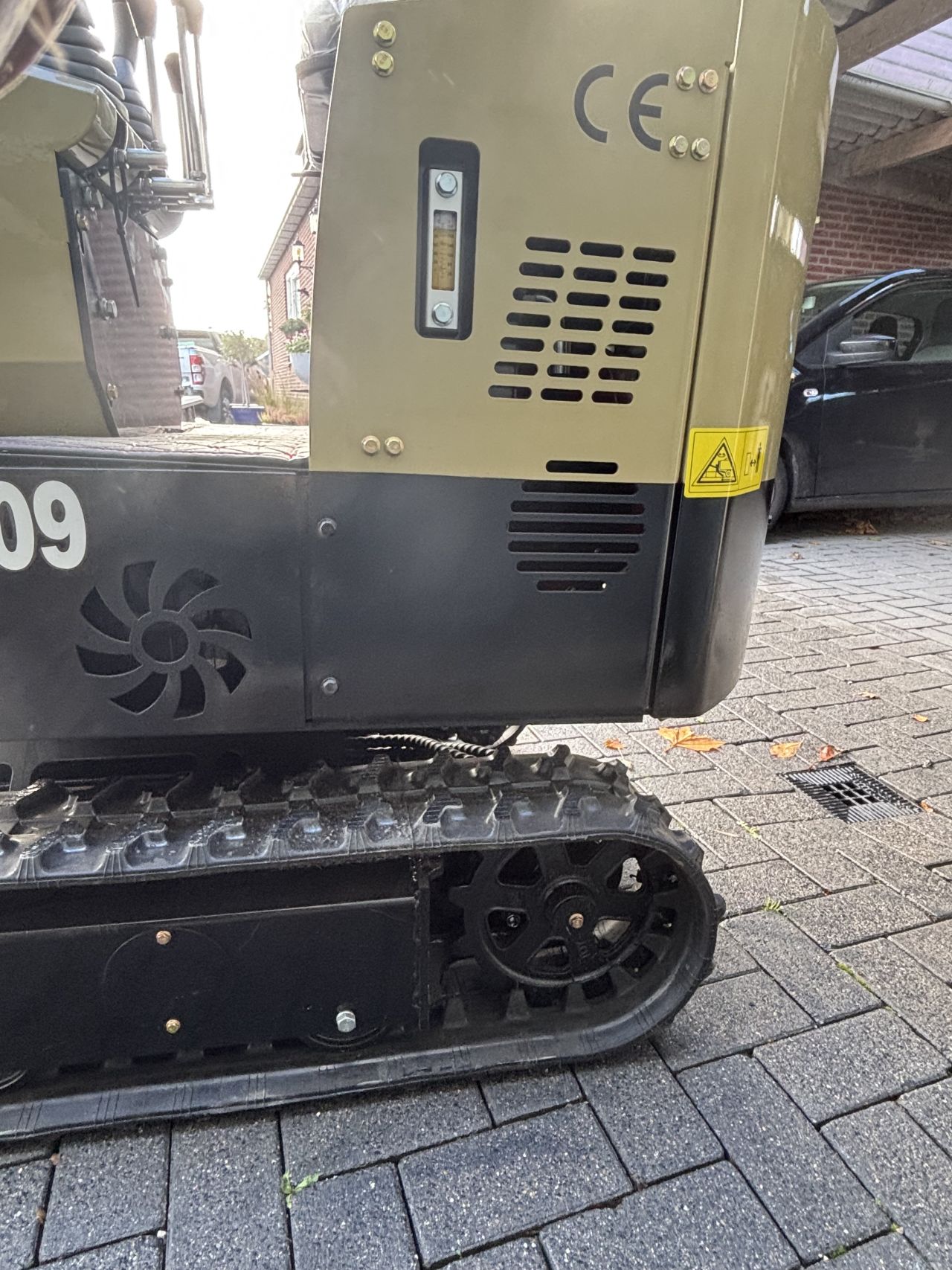 Minigraver Graafmachine