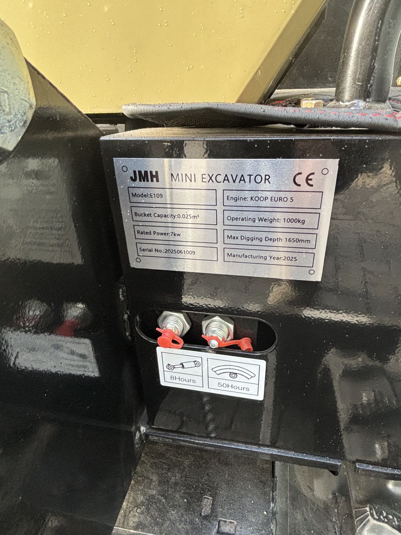 Minigraver Graafmachine