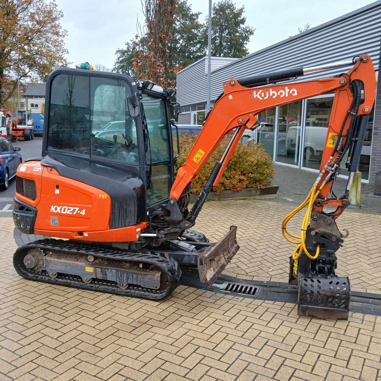 2 Maal Kubota Kx027-4 Minigraver.