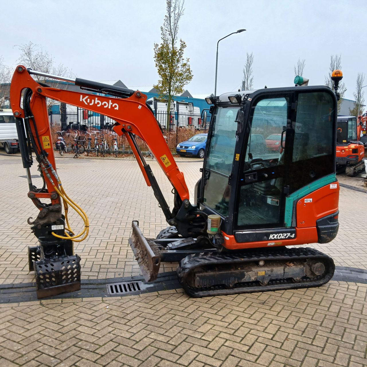 2 Maal Kubota Kx027-4 Minigraver.