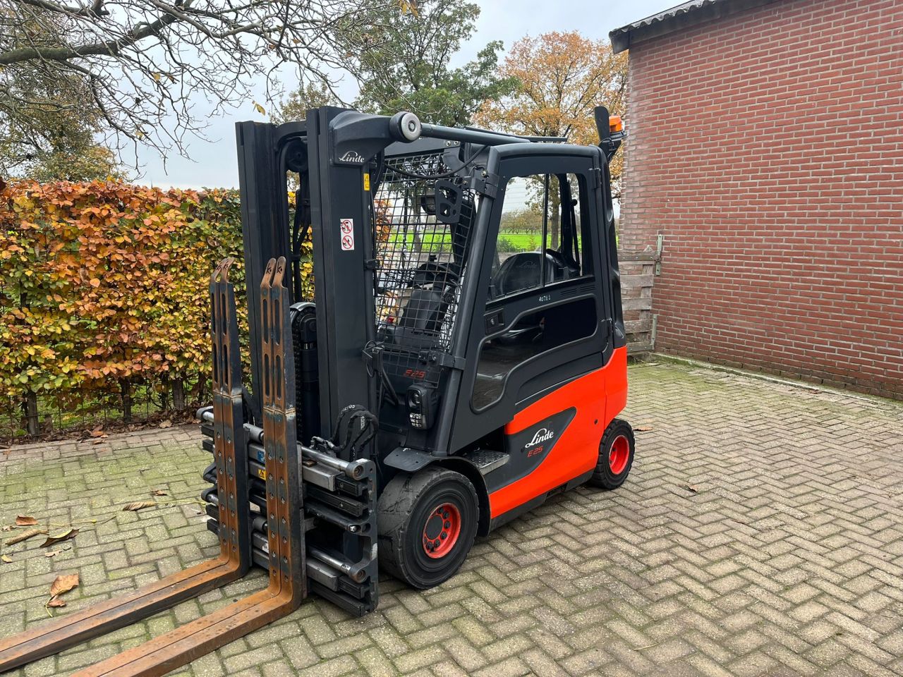 Linde E25-01 | Elektrisch Heftruck | 2018 | 14000U | 2.5T | 4.5M