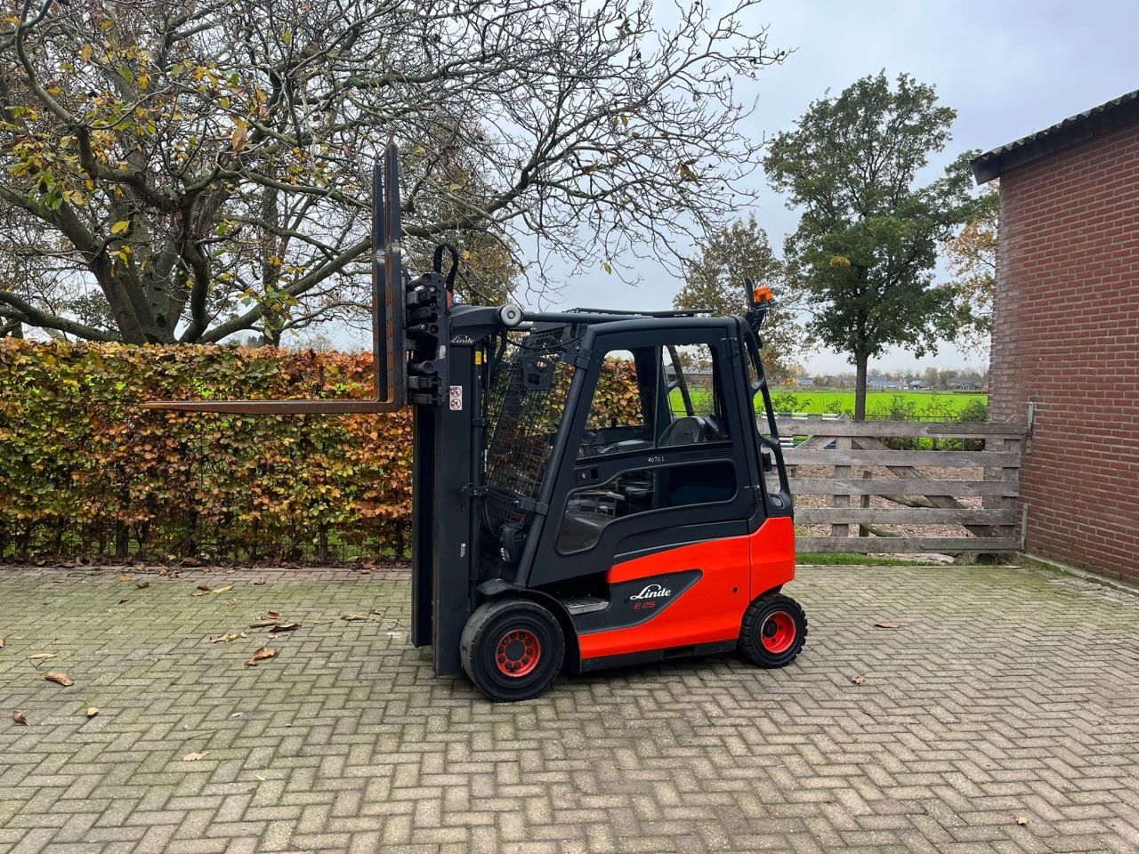 Linde E25-01 | Elektrisch Heftruck | 2018 | 14000U | 2.5T | 4.5M