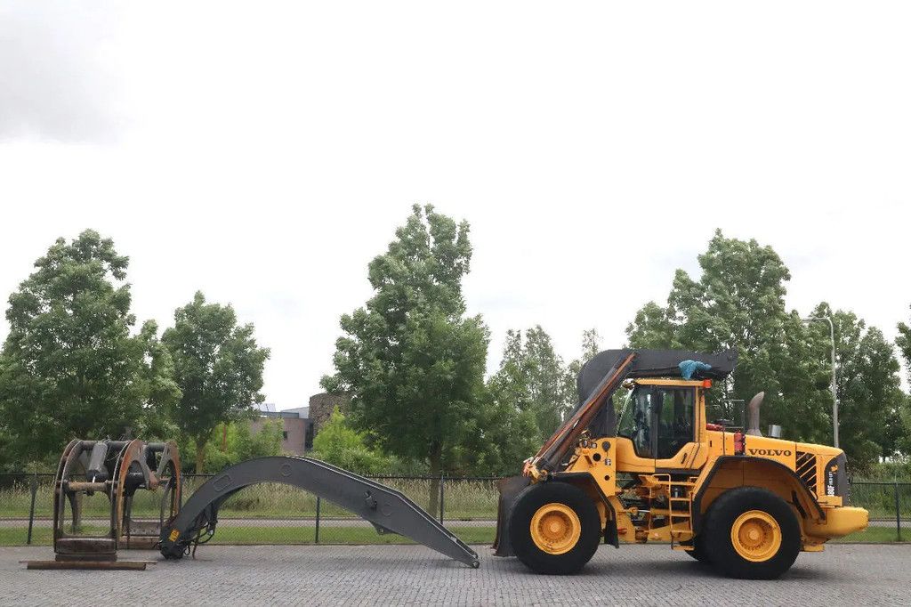 Volvo L180 F HL | HIGH-LIFT | LOG STACKER | HOLZ GRAPPLE