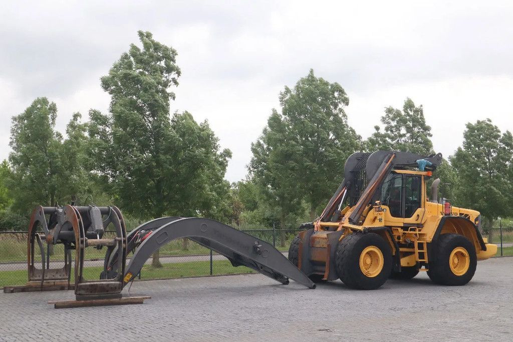 Volvo L180 F HL | HIGH-LIFT | LOG STACKER | HOLZ GRAPPLE