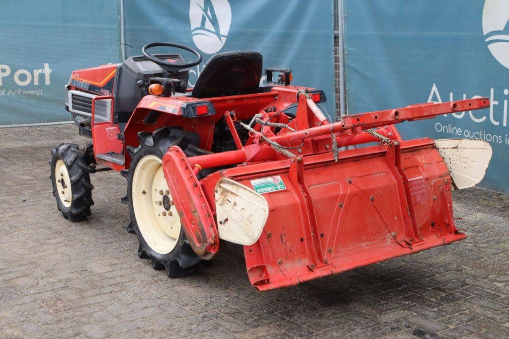 Minitractor Yanmar F165 Diesel 16pk met grondfrees