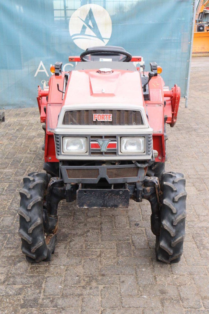Minitractor Yanmar F165 Diesel 16pk met grondfrees