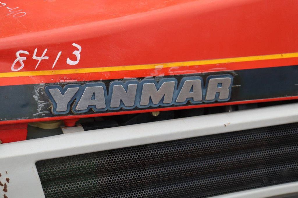 Minitractor Yanmar F165 Diesel 16pk met grondfrees