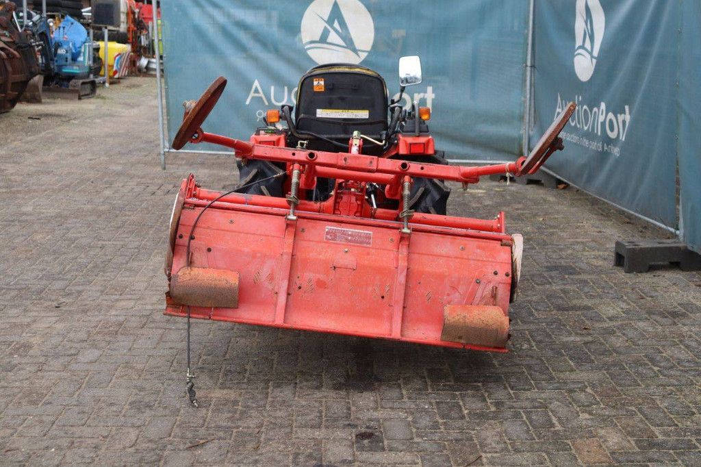 Kleintraktor Yanmar Ke-4 Diesel 14,5 PS mit Grubber