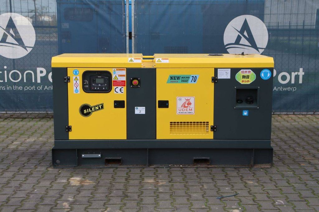 Generator Ashita AG3-70E Diesel 2025 70kVA Neu