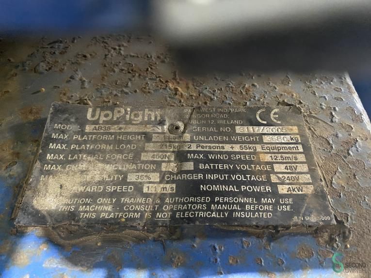 Gelenkteleskopbühne Upright AB38 2005