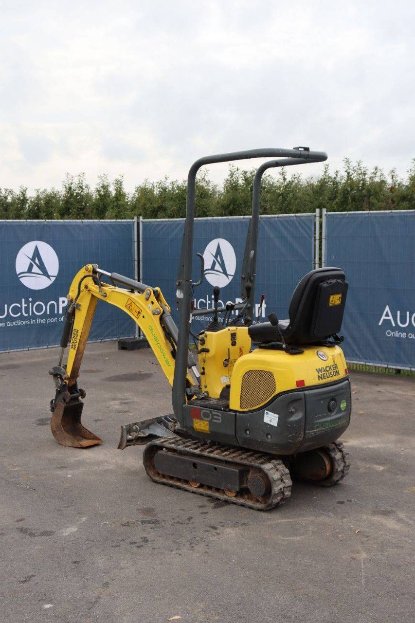 Minigraver Wacker Neuson 803 Elektrisch + Diesel 2019