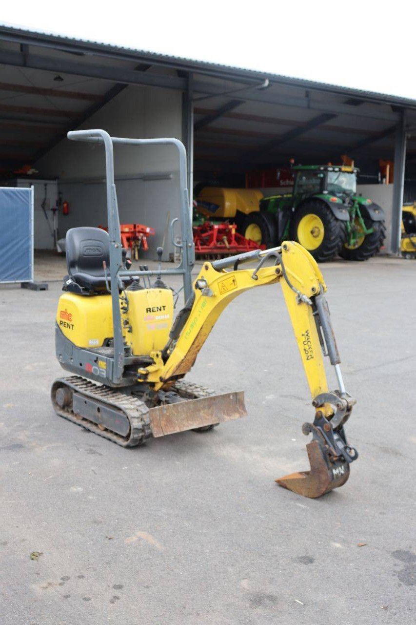 Minigraver Wacker Neuson 803 Elektrisch + Diesel 2019