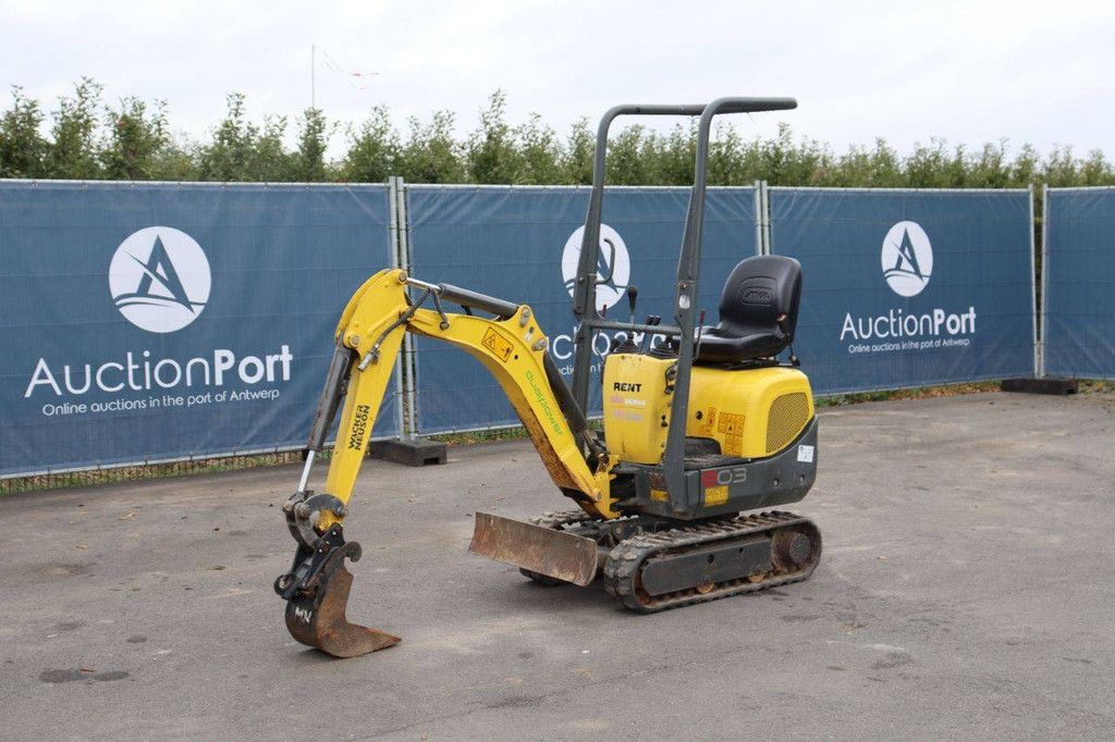 Minigraver Wacker Neuson 803 Elektrisch + Diesel 2019