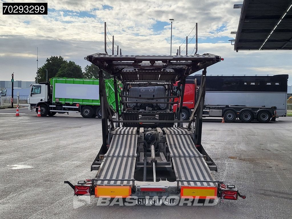 Mercedes Actros 1840 4X2 Lohr Car transporter Retarder 2xTanks AUtomatic Euro 6