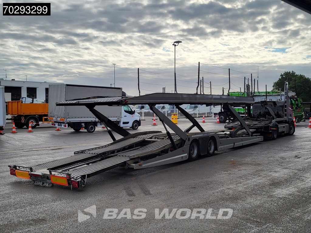 Mercedes Actros 1840 4X2 Lohr Car transporter Retarder 2xTanks AUtomatic Euro 6