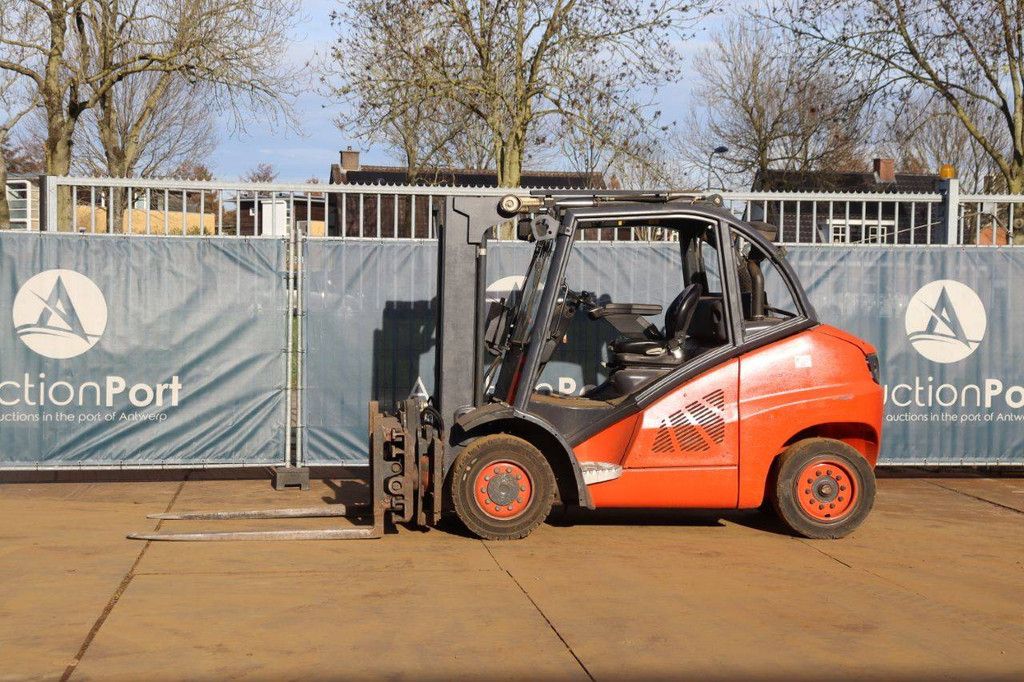 Gabelstapler Linde H50D-01 Diesel 5000kg 4m 2010