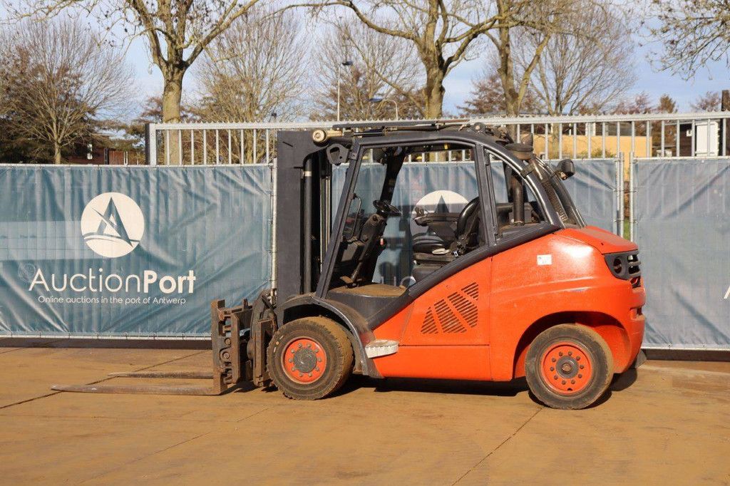 Gabelstapler Linde H50D-01 Diesel 5000kg 4m 2010