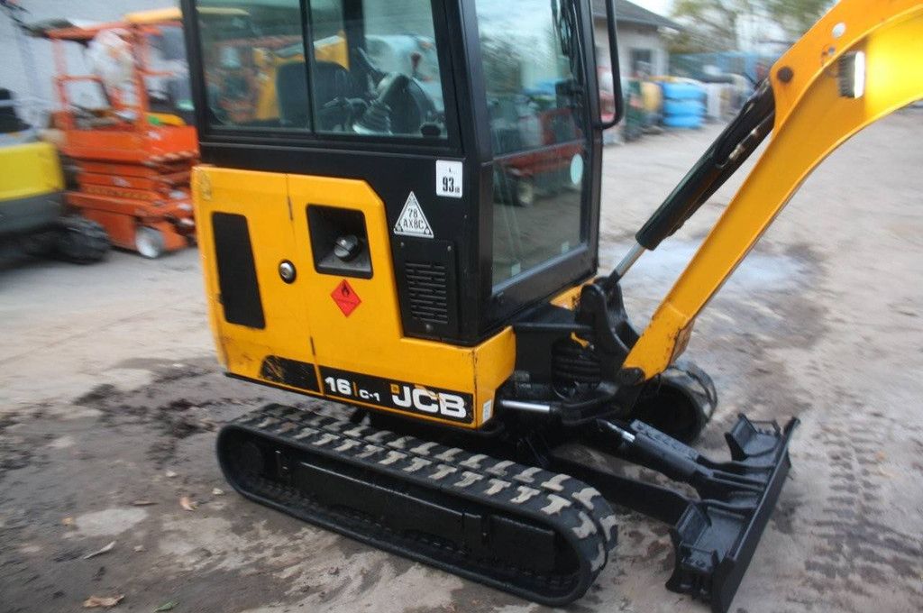 Mini excavator JCB 16C-1 T3 Diesel 12kW 2020