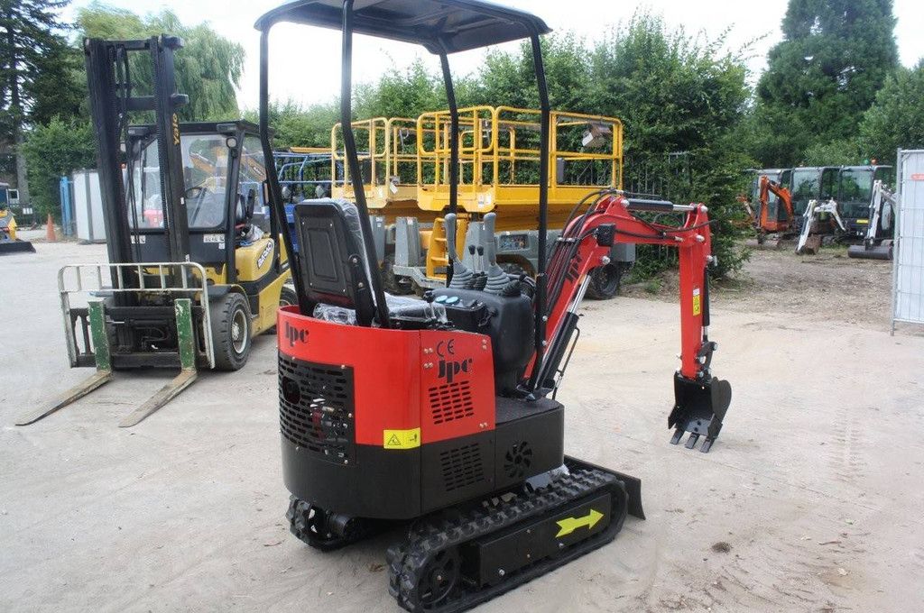 Mini excavator JPC HT12 Diesel 12 hp 2025 New DEMO