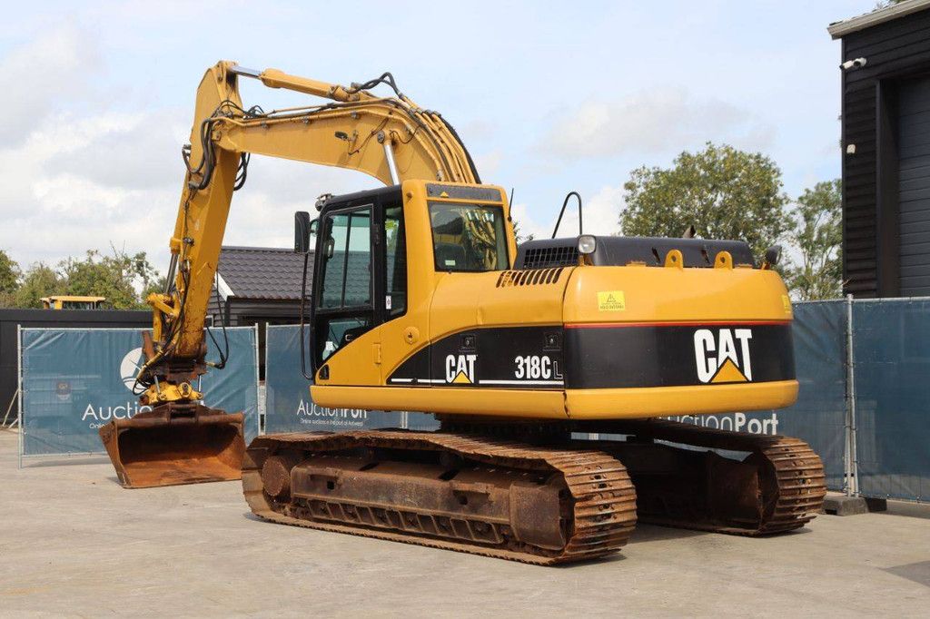 Rupsgraafmachine Caterpillar 318C Diesel 93kW 2005