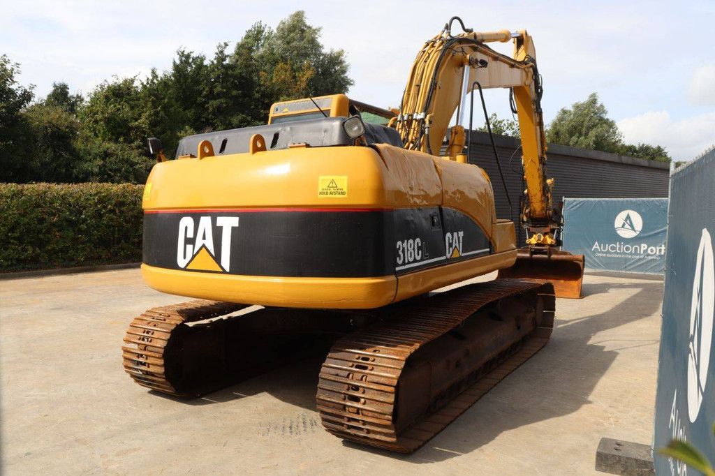 Rupsgraafmachine Caterpillar 318C Diesel 93kW 2005