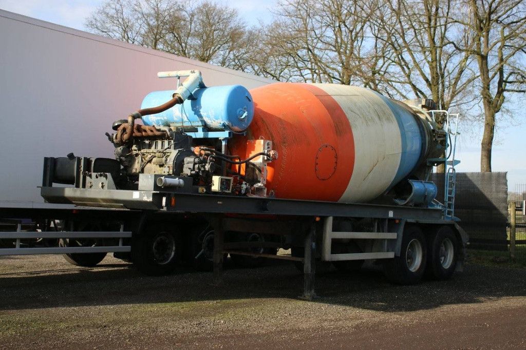 Trailer Deom MI362 with Concrete Mixer RHS T30 2002