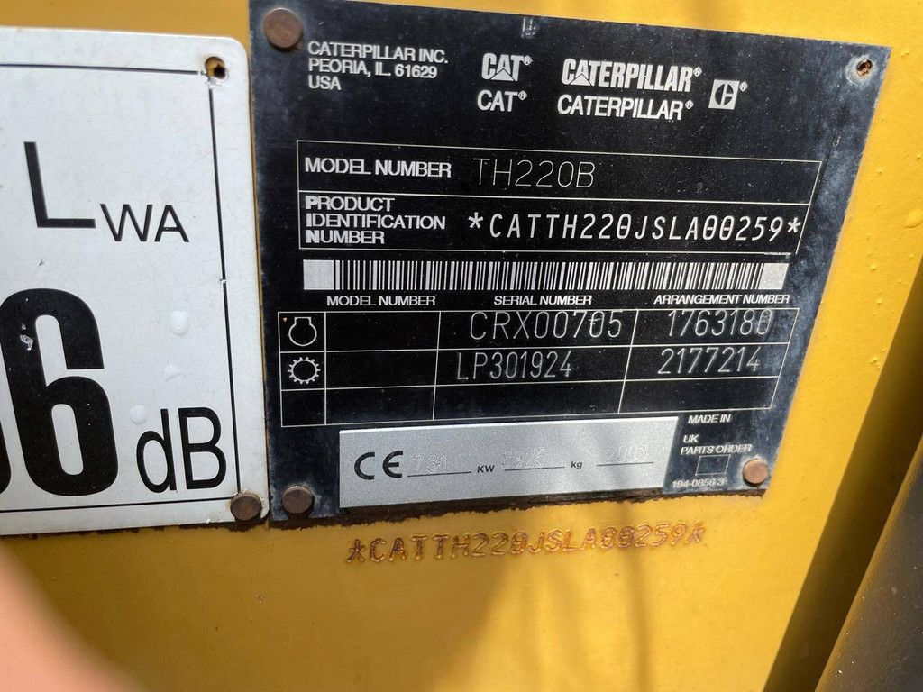 Telehandler Caterpillar TH220B Diesel