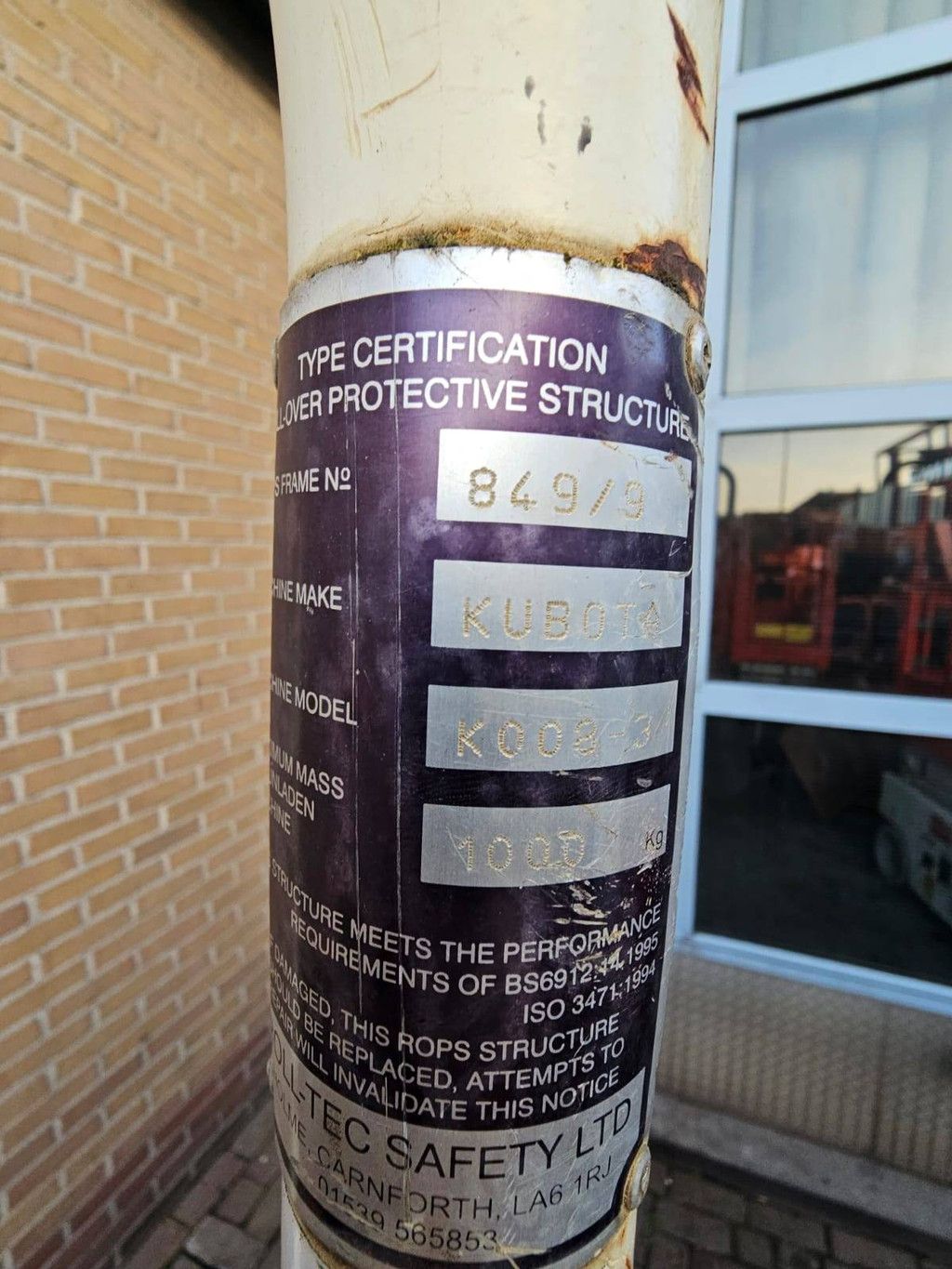 Minibagger Kubota K008-3 Diesel